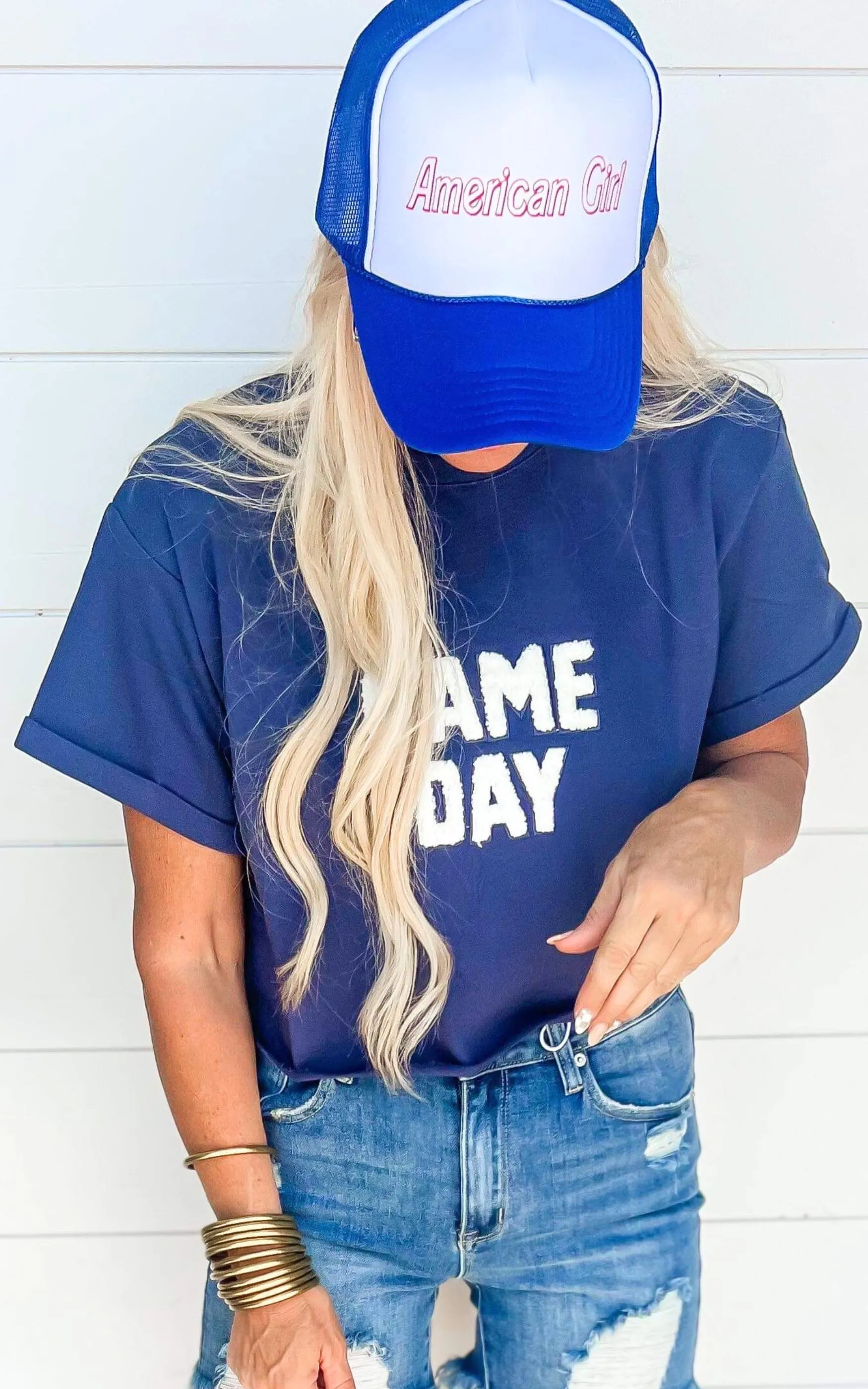 Game Day Flocking Terry T-Shirt - Final Sale