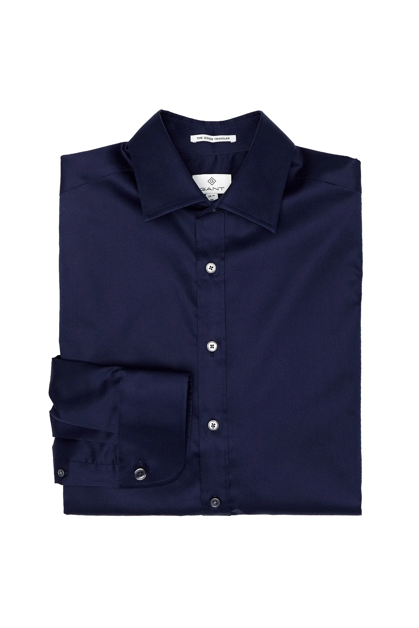 GANT DIAMOND G Men's Marine Fitted Sateen Spread 38937 Size 39 $155 NWT