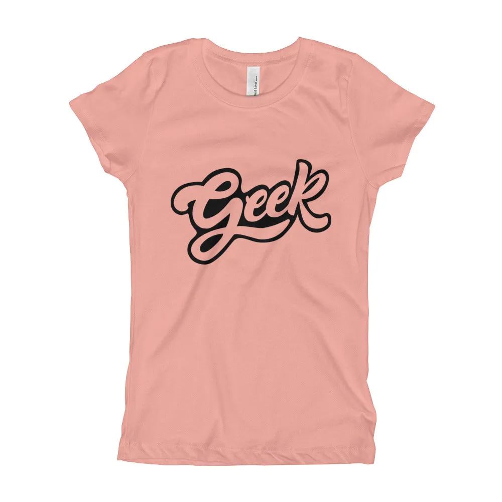 Geek T Shirt Nerd T Shirt For Self-Confessed Geeky Girls