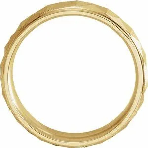 Geometric Band with Matte/Polished Finish 51992 - 3 mm - 6 mm