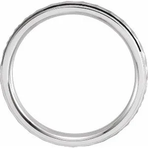 Geometric Band with Matte/Polished Finish 51992 - 3 mm - 6 mm