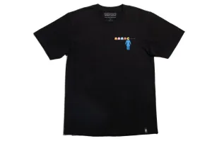 Girl OG Pac-Man Maze Tee Black