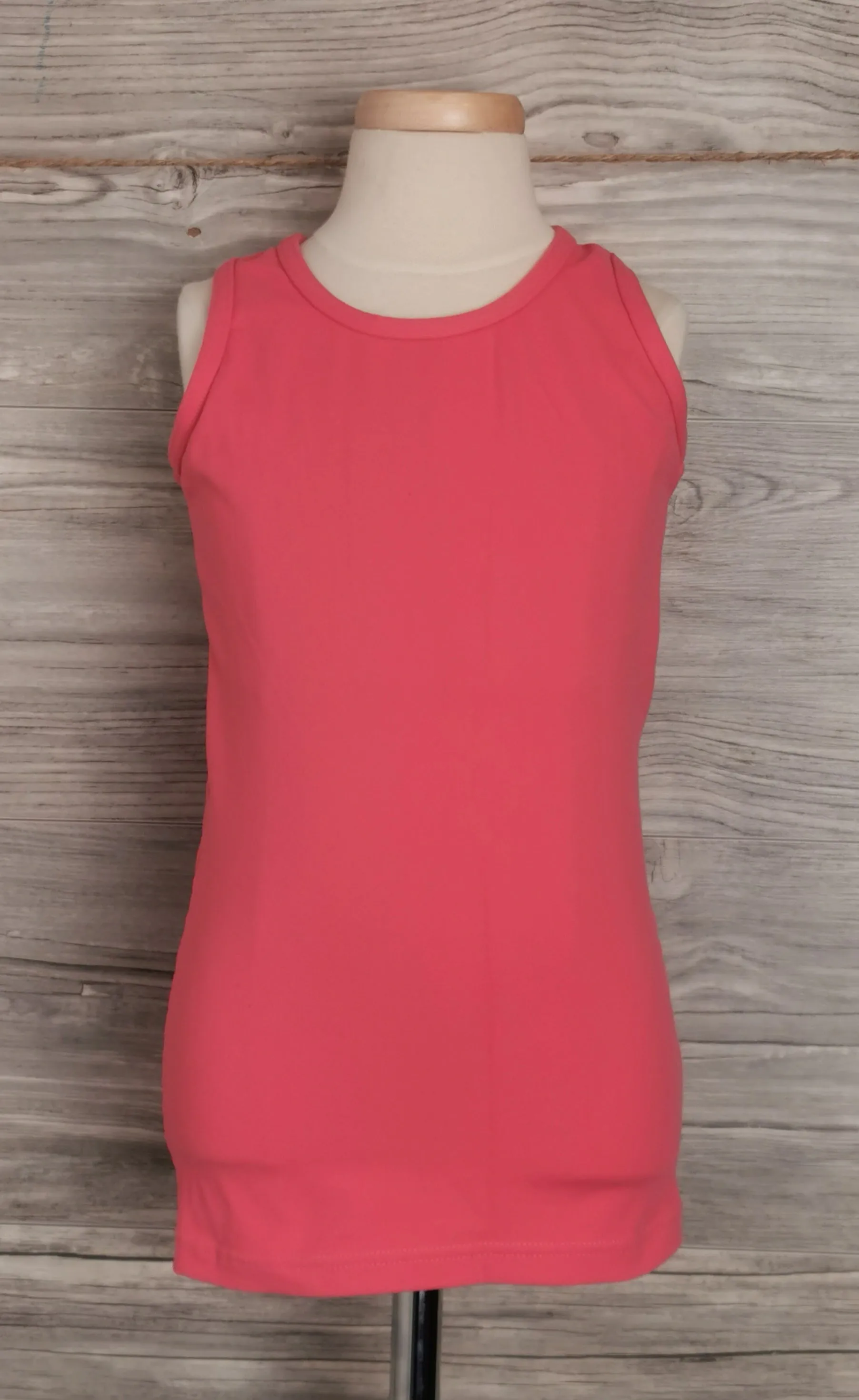 GIRL SIZE 8/10 YEARS - MONDOR SUPPLEX, Racerback Tank Top VGUC B8