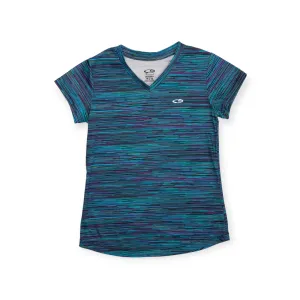 GIRL SIZE MEDIUM (7/8 YEARS) CHAMPION, Duo Dry Athletic Top EUC B35