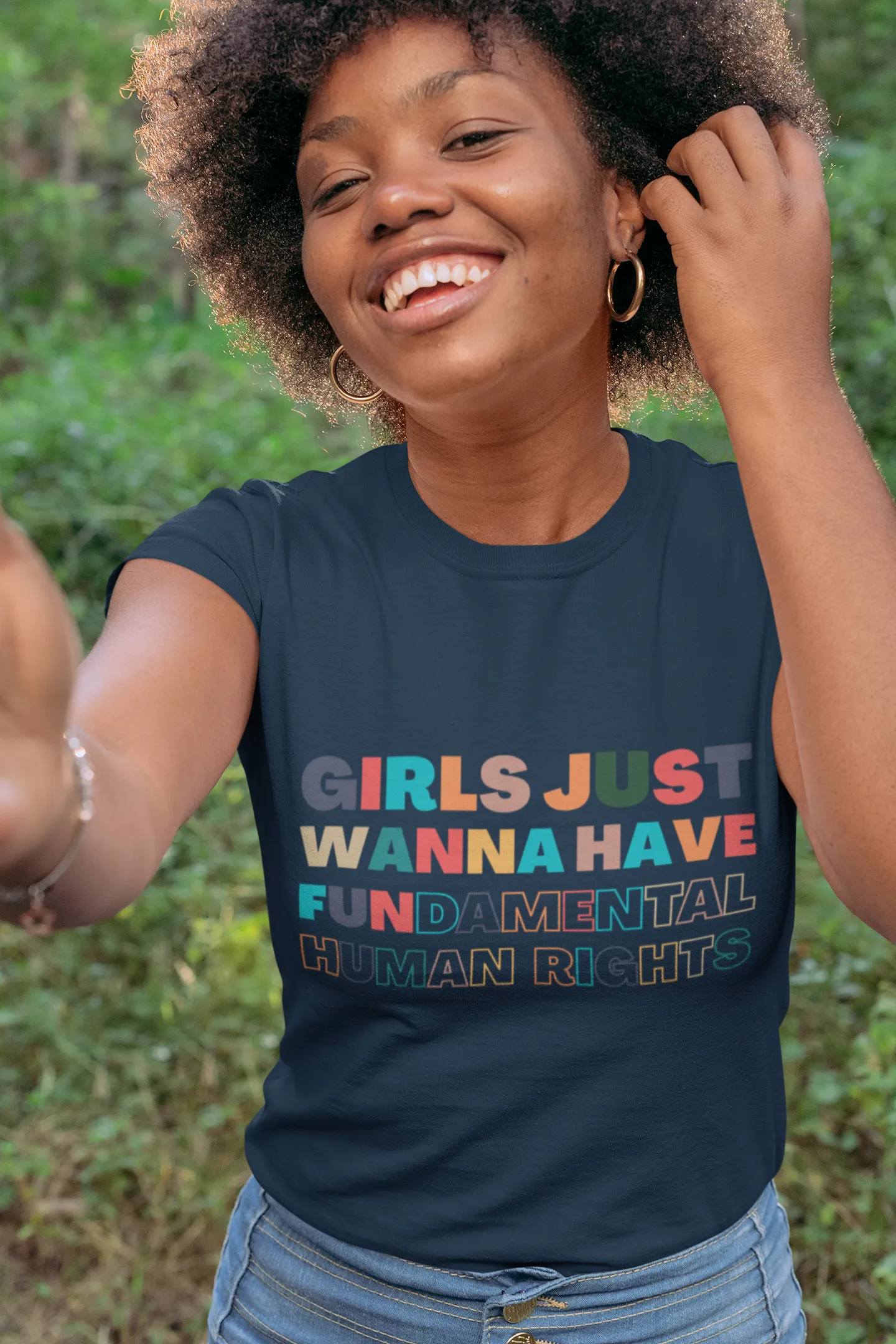 Girls just wanna have  Fundamental Human Rights Shirt.  - Women's rights, feminist shirt | The Outrage