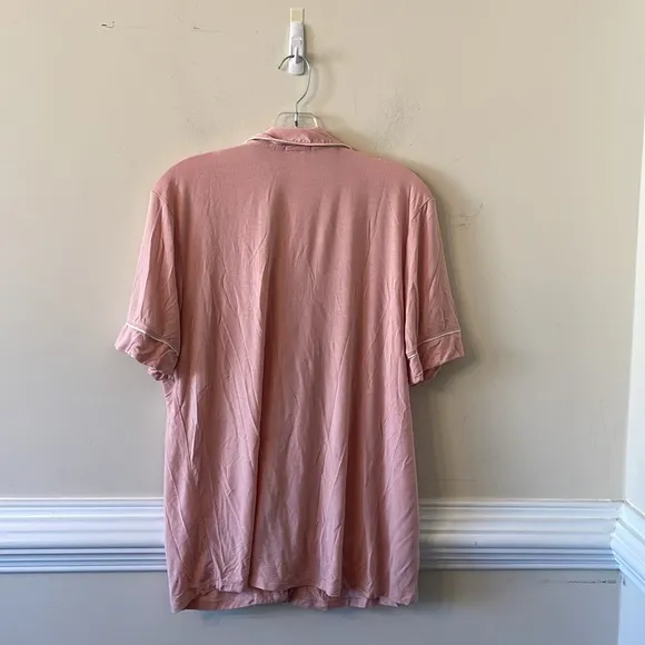 Gisele Relaxed top in Old Rose &amp; Ivory