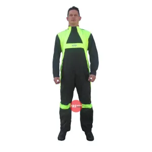 Givi Rain Suit One-Piece Black/Yellow XL