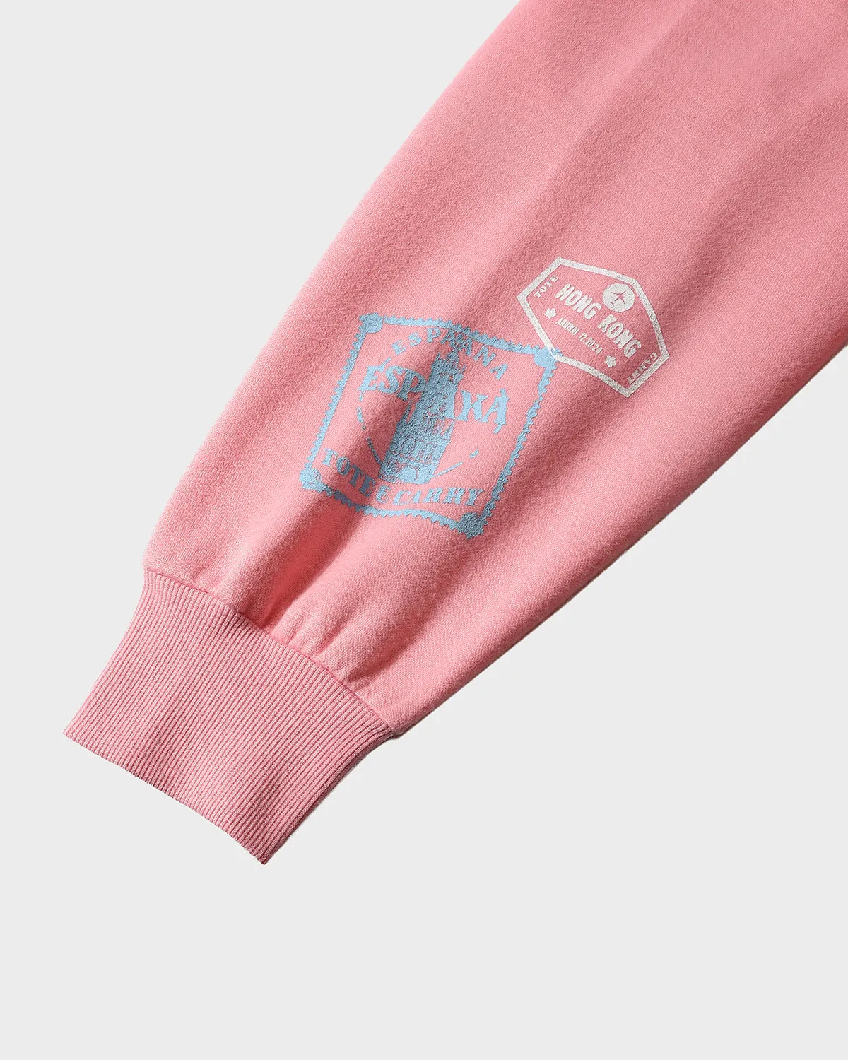 Globetrotter Tracksuit & Beanie Scarf Set in Pink