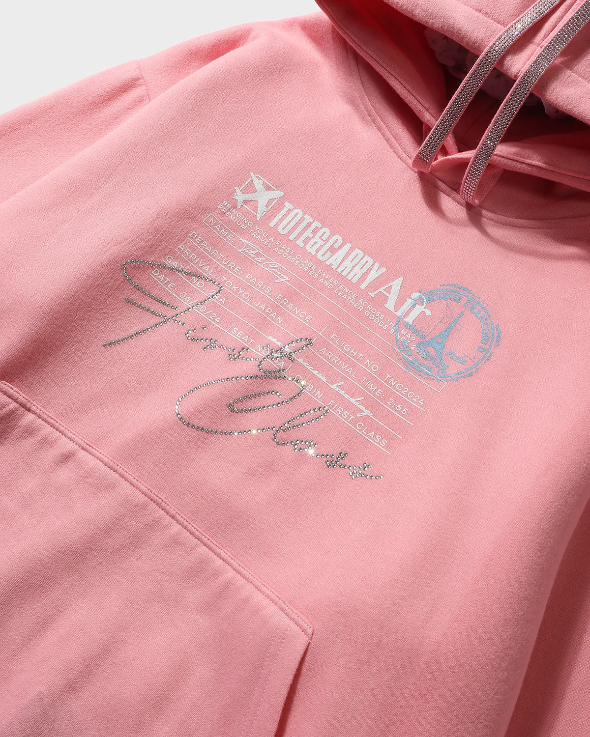 Globetrotter Tracksuit & Beanie Scarf Set in Pink