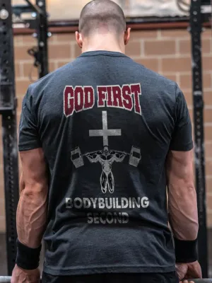 God First Printed Men's T-shirt
