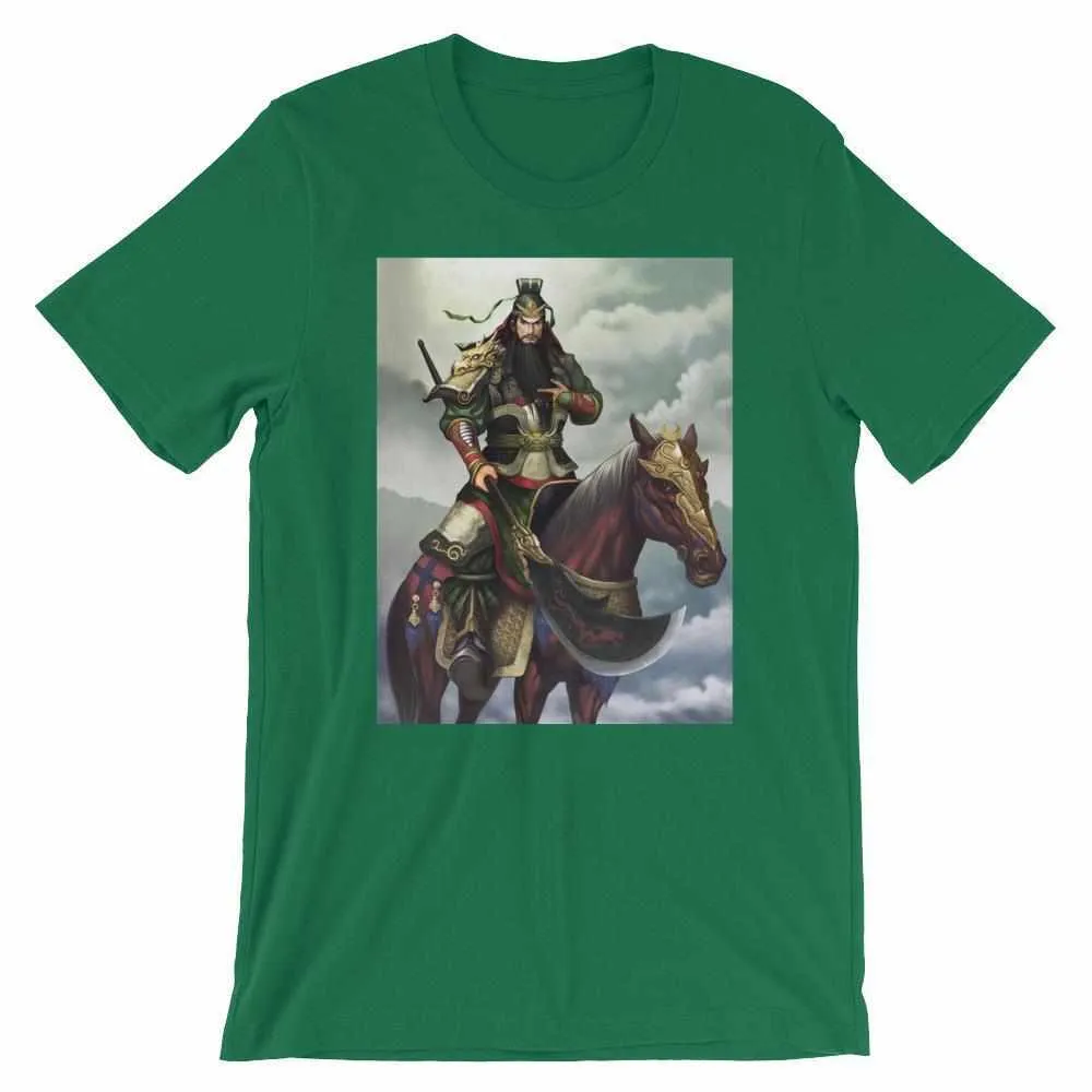 God of War (Guan Yu) Crew Neck Premium Print T-Shirt