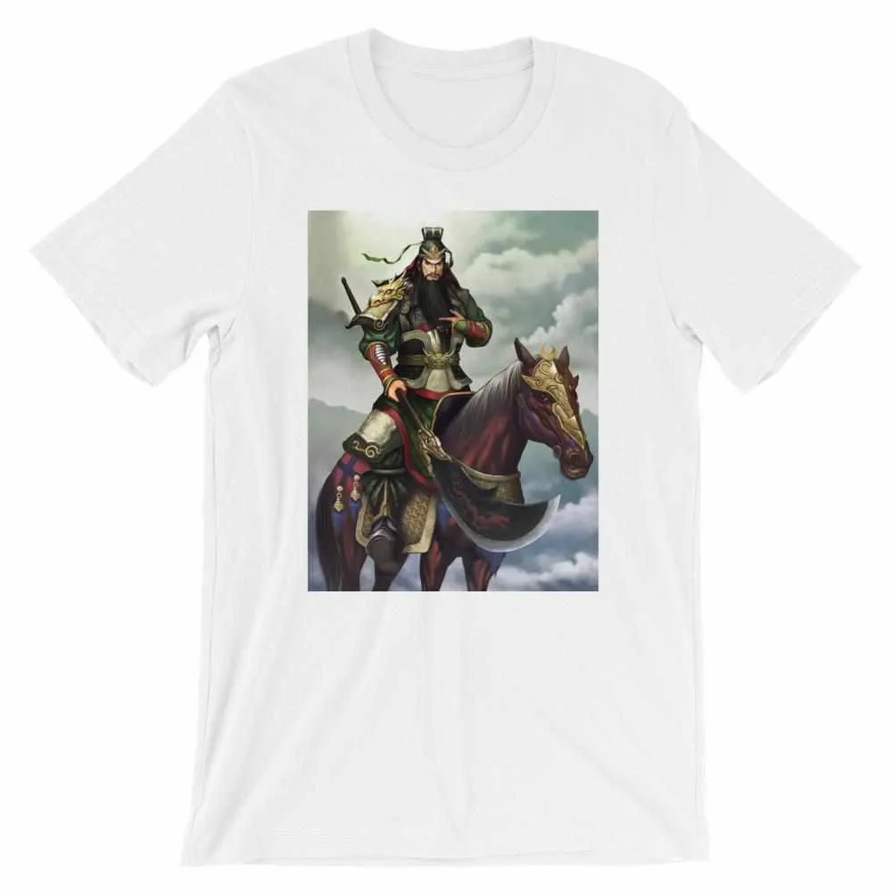 God of War (Guan Yu) Crew Neck Premium Print T-Shirt