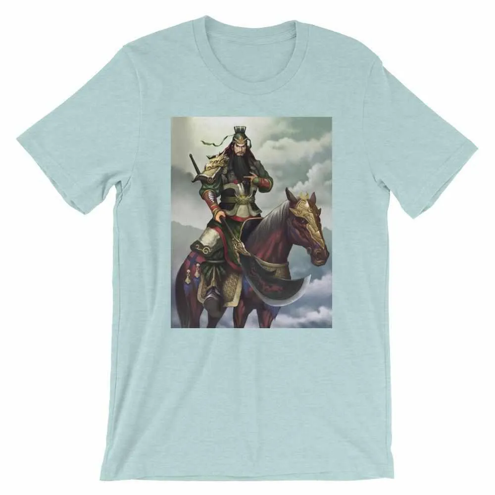 God of War (Guan Yu) Crew Neck Premium Print T-Shirt