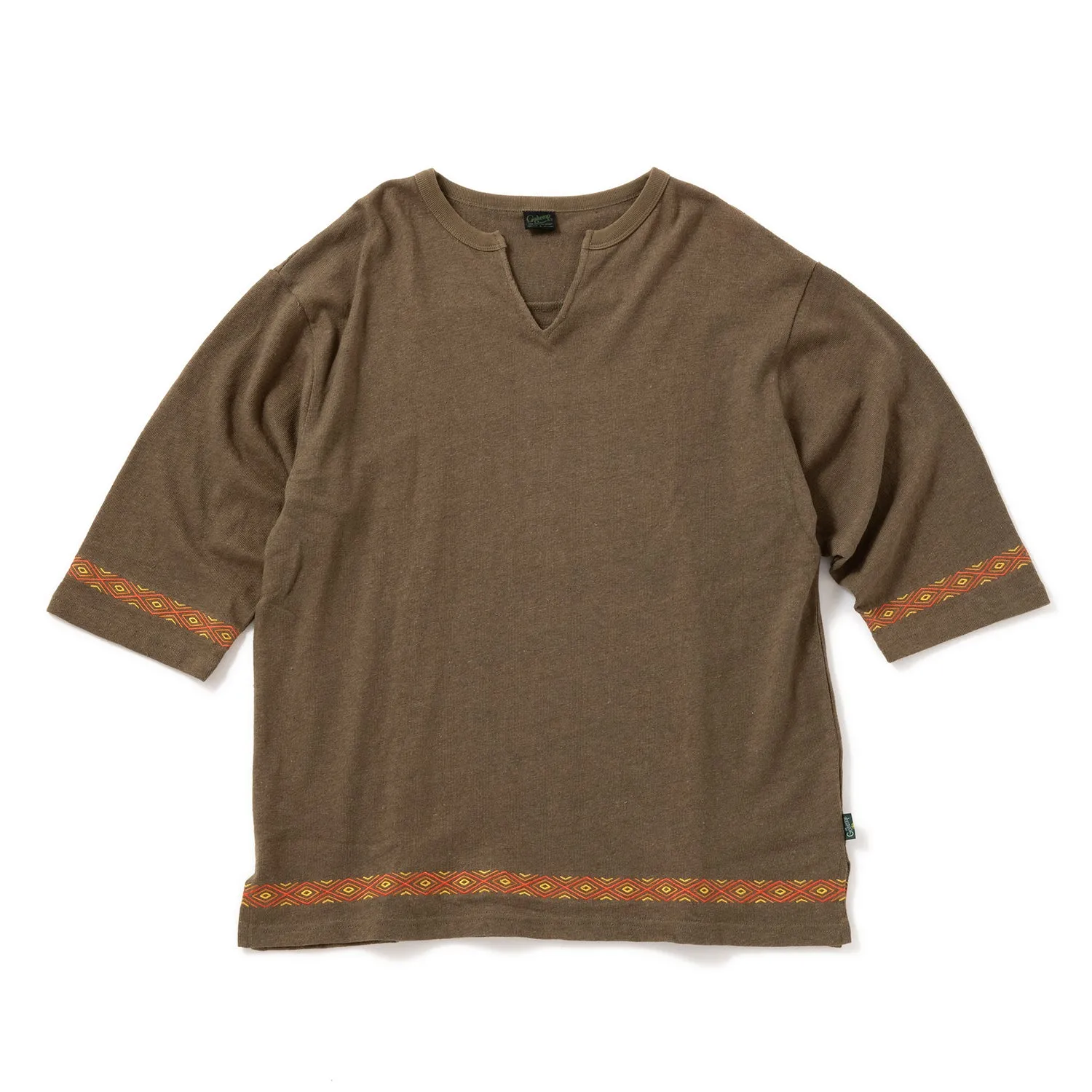 GOHEMP | ゴーヘンプ　ETHNO PULL SHIRTS