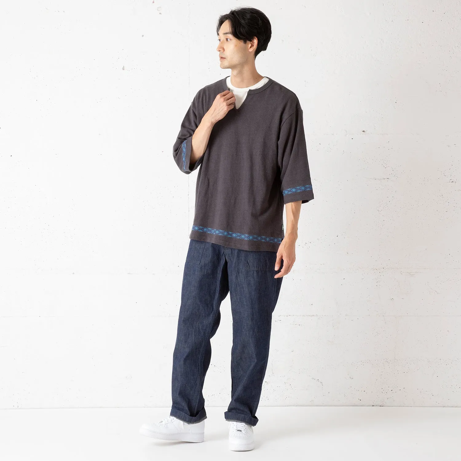 GOHEMP | ゴーヘンプ　ETHNO PULL SHIRTS