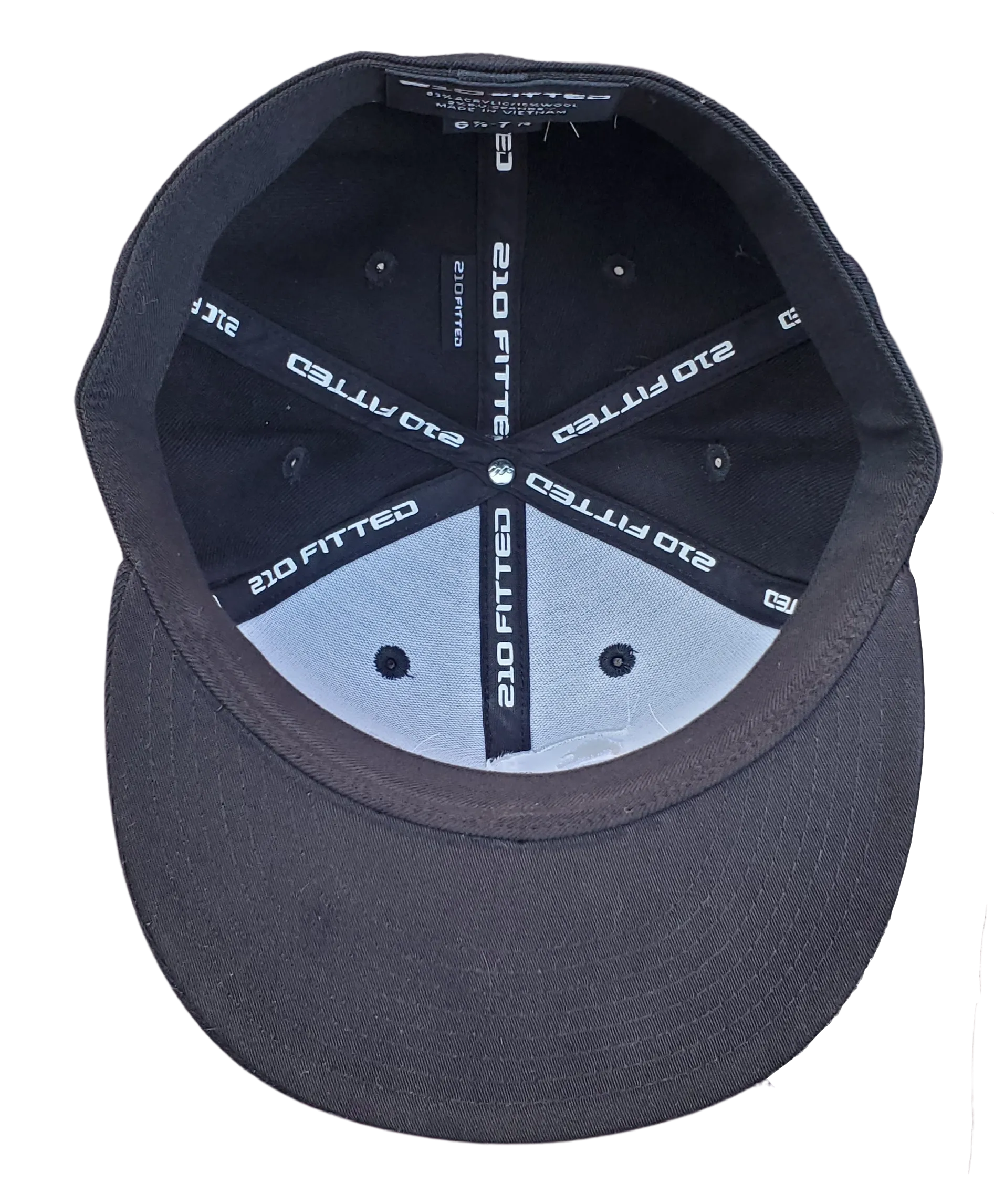 Gorilla Black Fitted Flexfit Cap (Various Logo Colors)