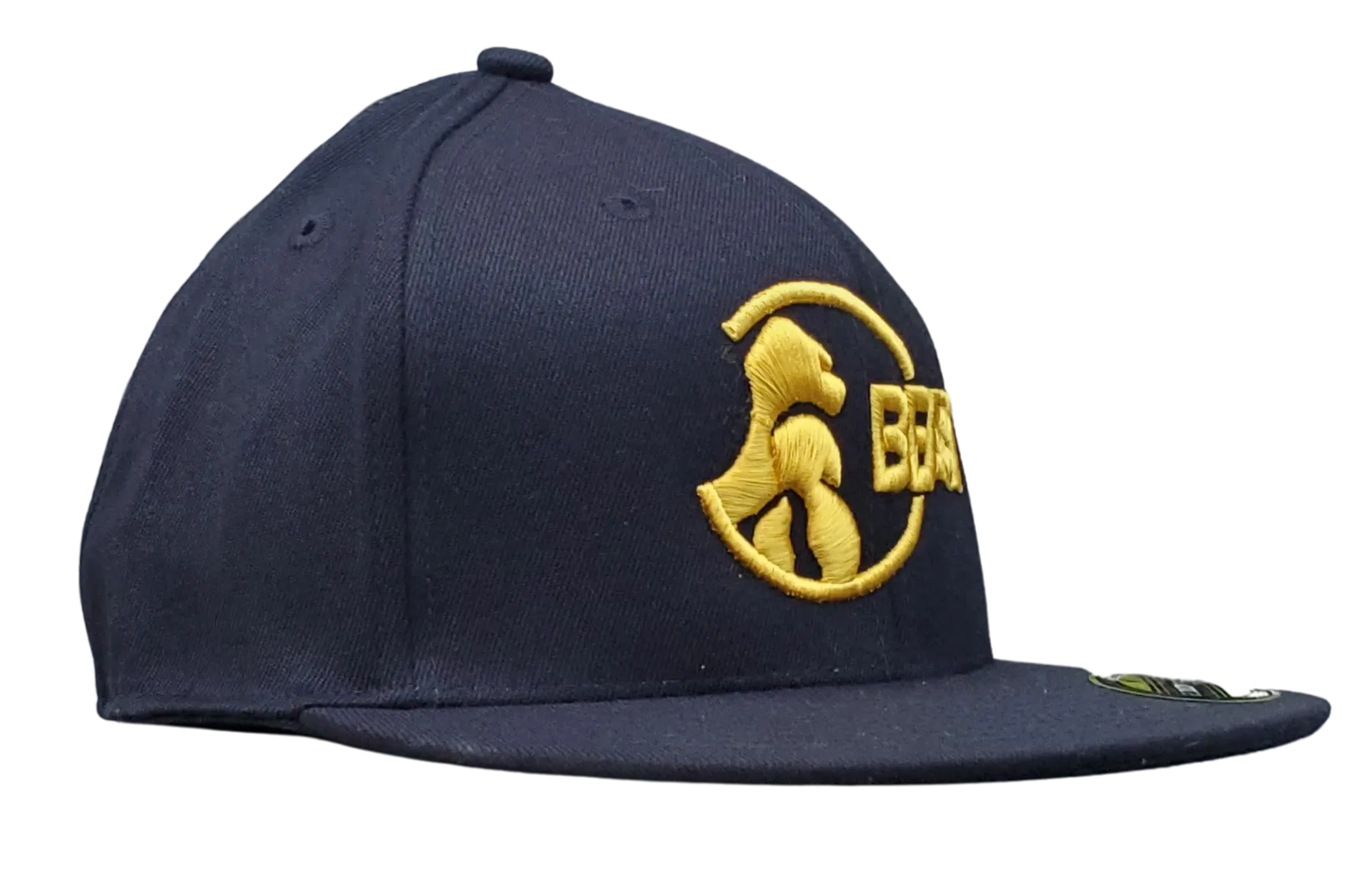 Gorilla Black Fitted Flexfit Cap (Various Logo Colors)