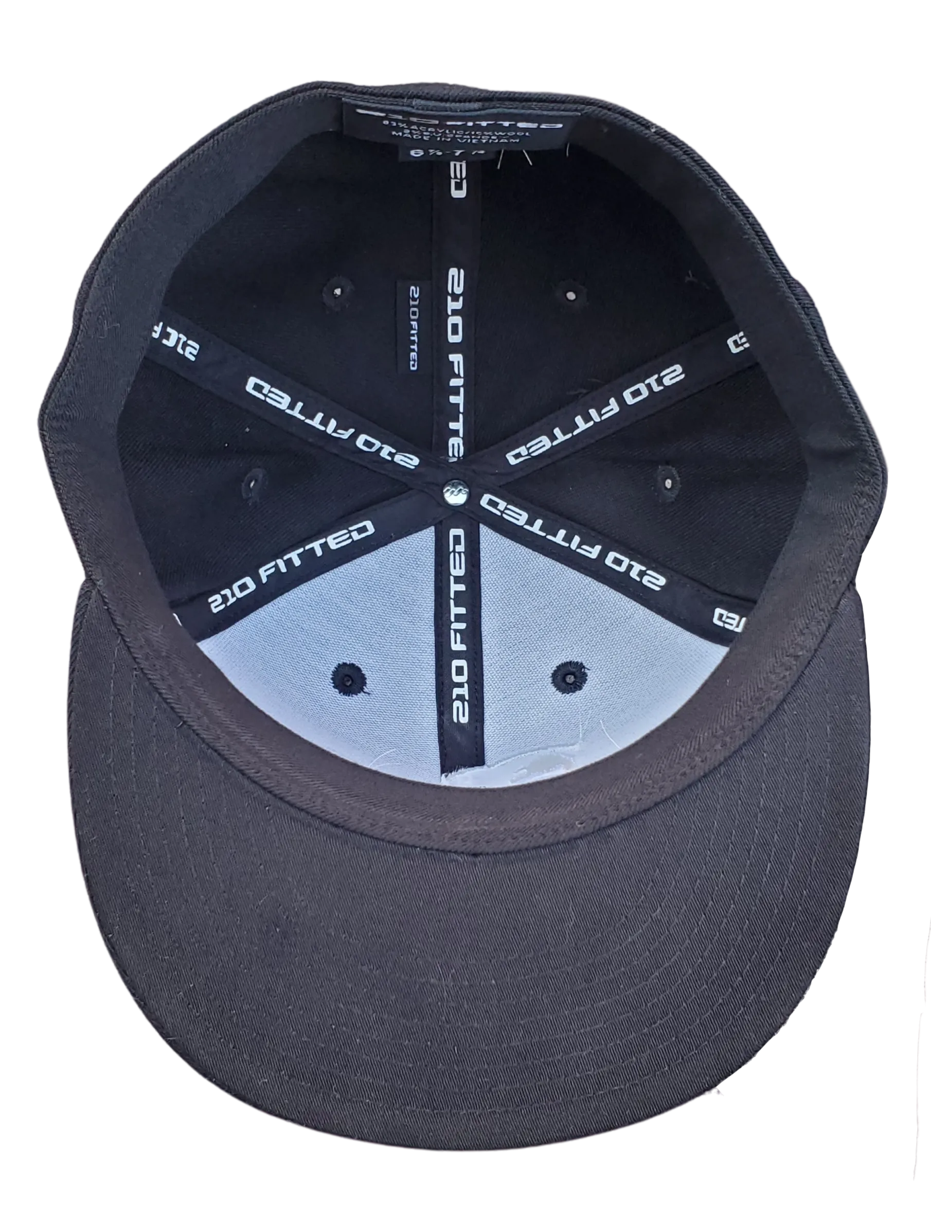 Gorilla Black Fitted Flexfit Cap (Various Logo Colors)