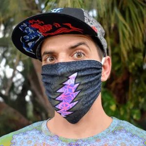 Grateful Fractals Face mask V2