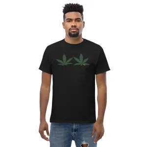 Green Cannabis Leaves Unisex T-shirt