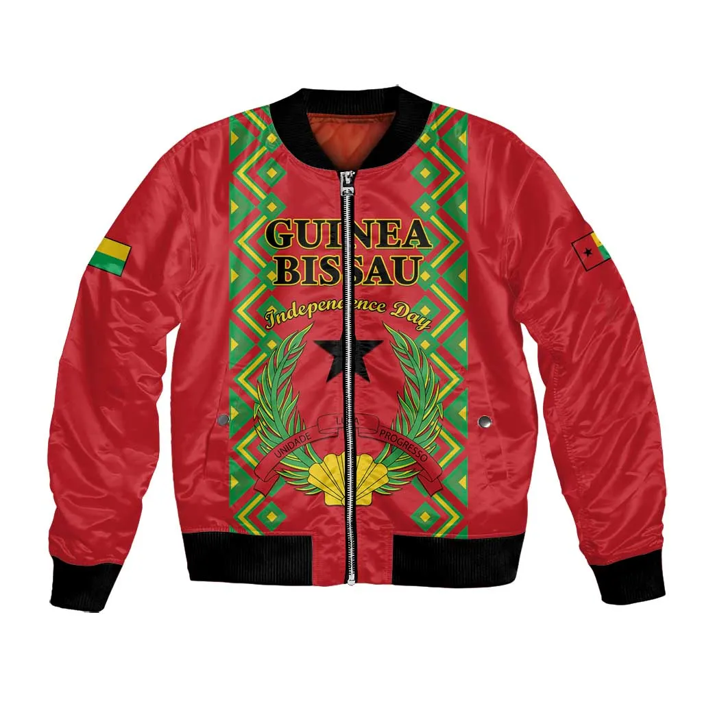 Guinea-Bissau Bomber Jacket Unidade Luta Progresso LT01