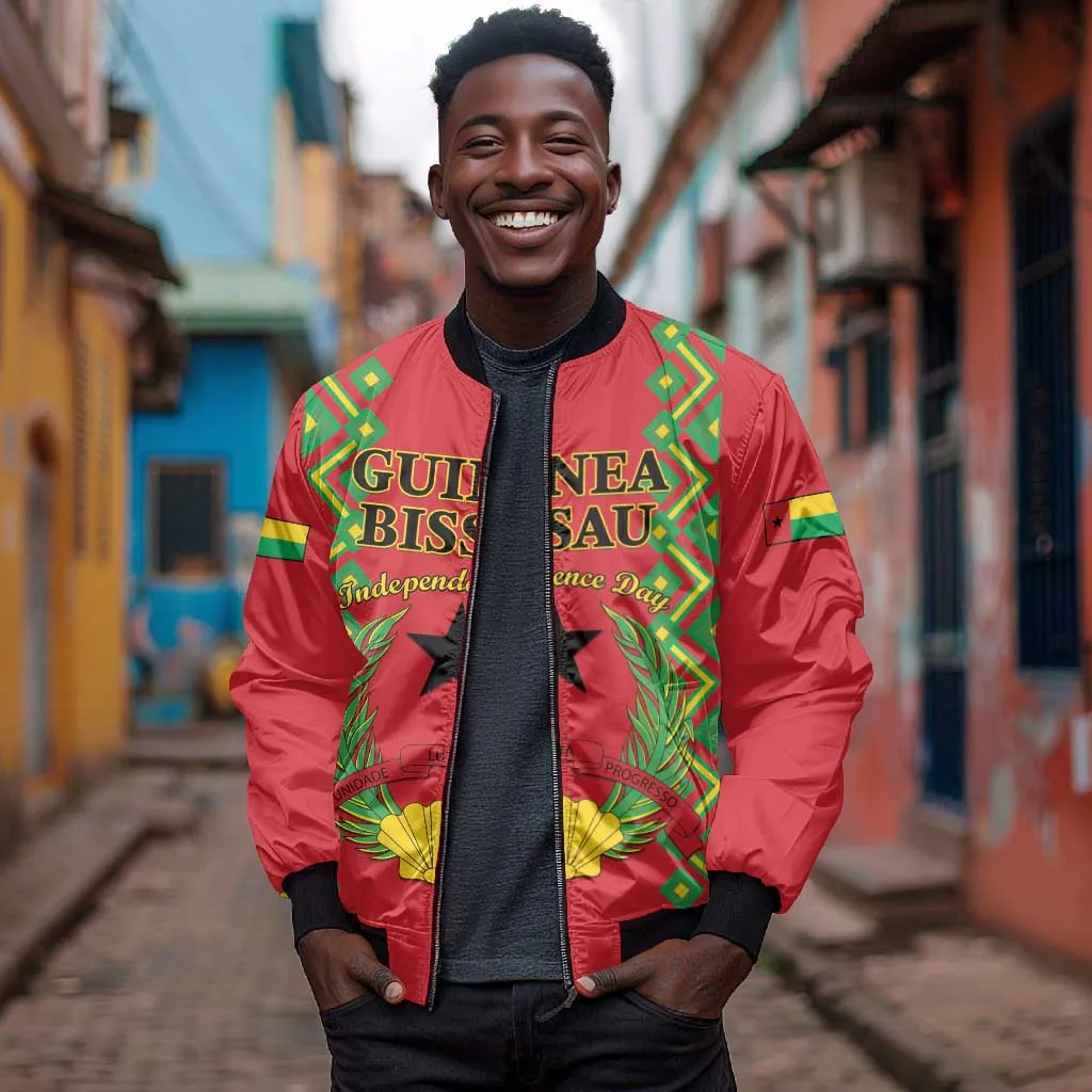 Guinea-Bissau Bomber Jacket Unidade Luta Progresso LT01