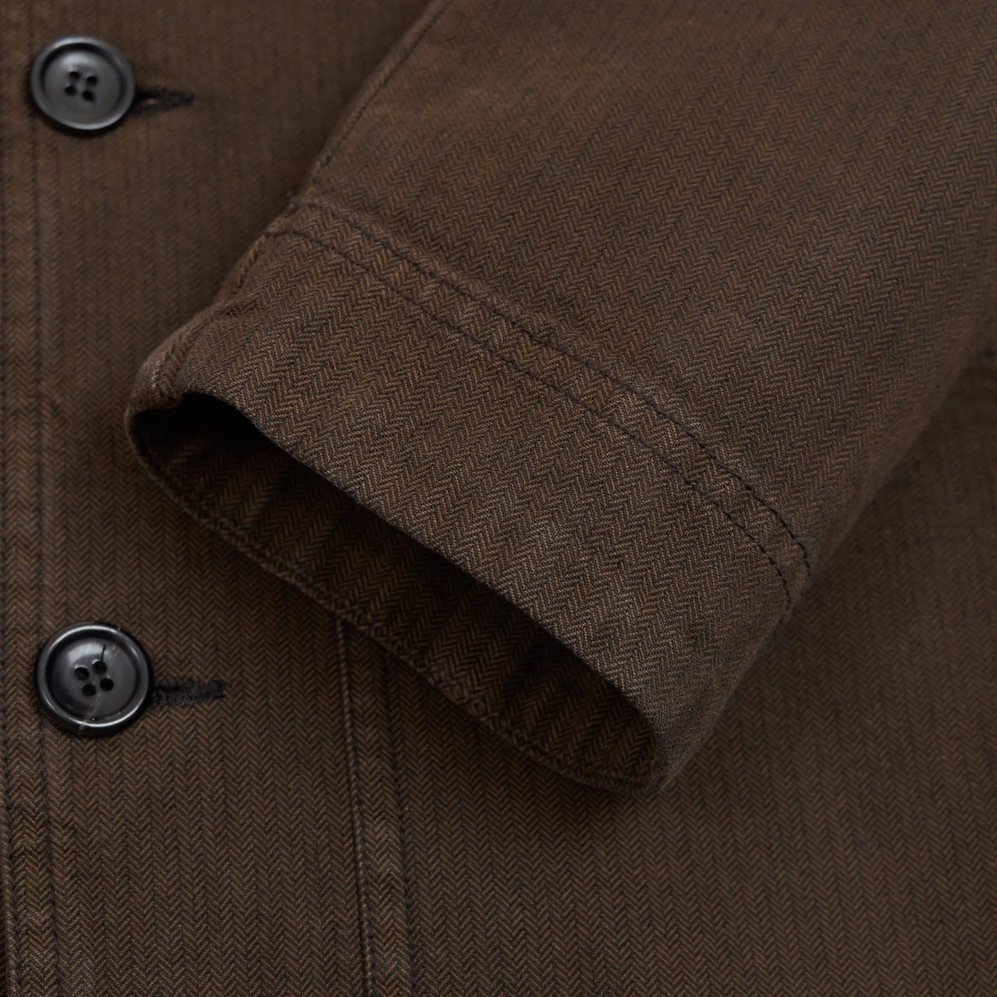 Hansen Work Type Formal Herringbone Jacket