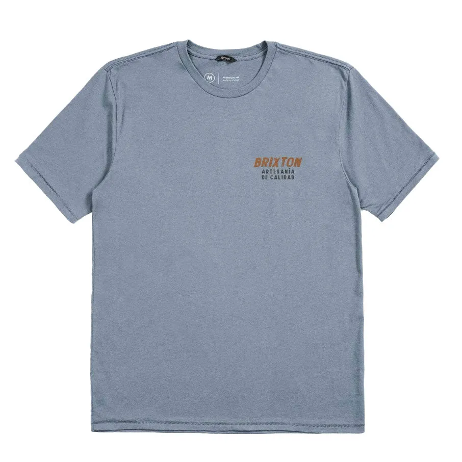 HARVESTER S/S TLRT DUSTY BLUE