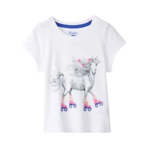 Hatley Girls Roller Skates Graphic Tee