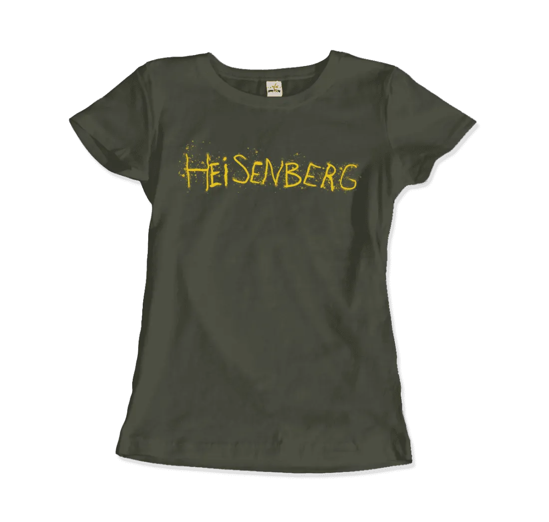 Heisenberg Graffiti, Walter White Breaking Bad T-Shirt