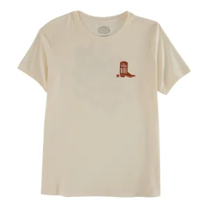 HEYDUDE Spur Snake Tee - Cream