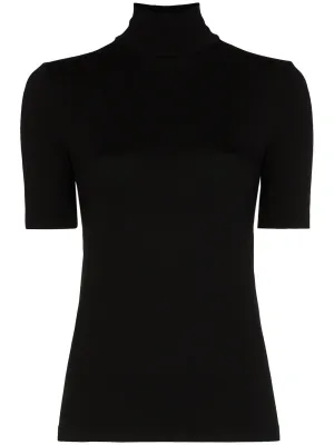 High-neck top