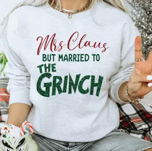 House of Rodan Mrs. Claus Grinch Sweatshirt