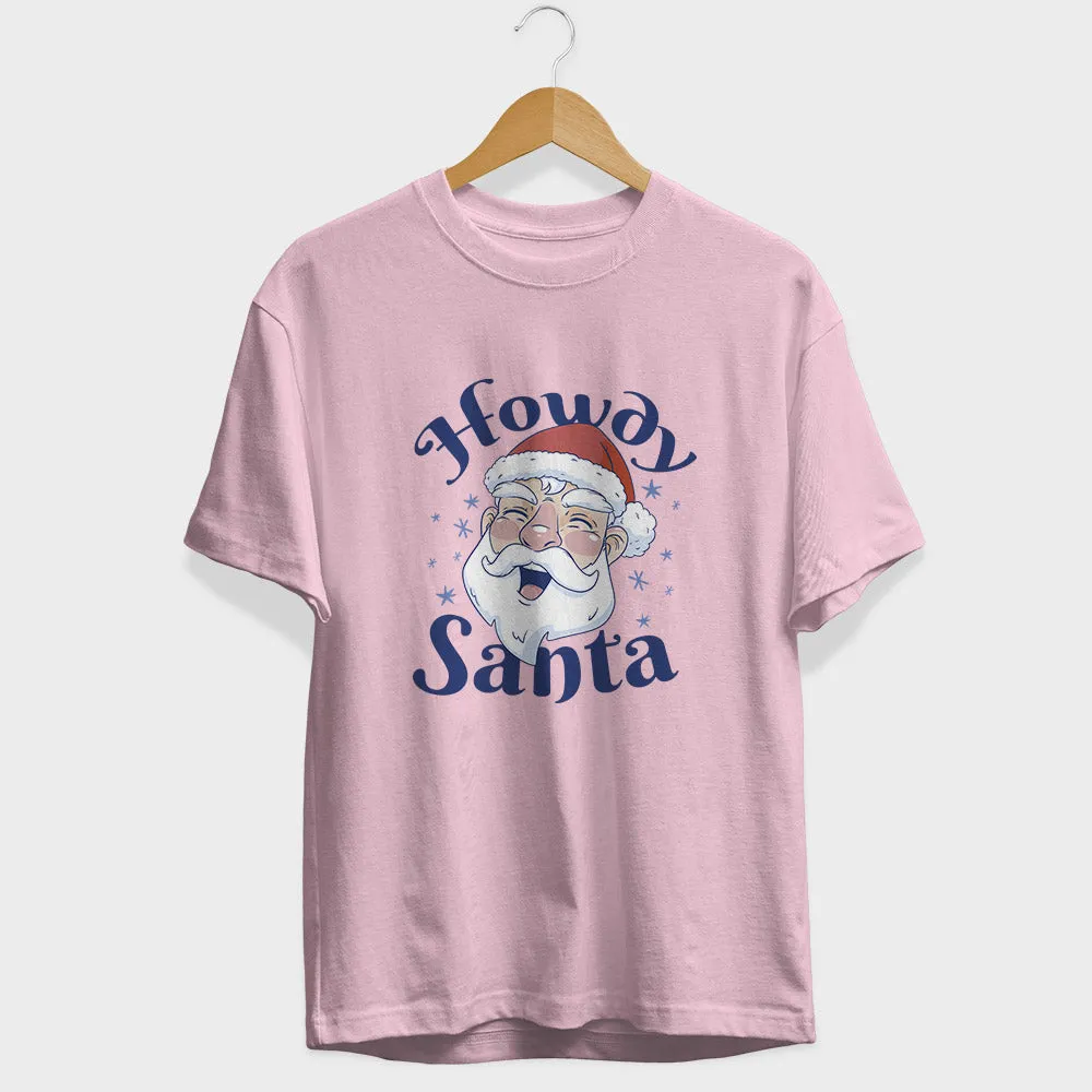 Howdy Santa Half Sleeve T-Shirt