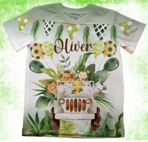 HPSP Shirt, Custom Birthday Shirt, Jungle birthday Shirt, Personalized Tiger T-Shirts, Kids Birthday Shirts, Youth and Adult Shirts, Family Safari Animal Shirts