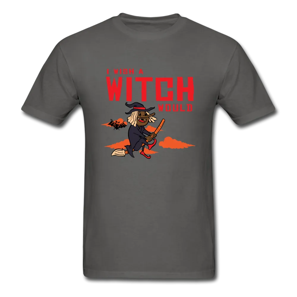 I Wish a Witch Would Halloween T-Shirt