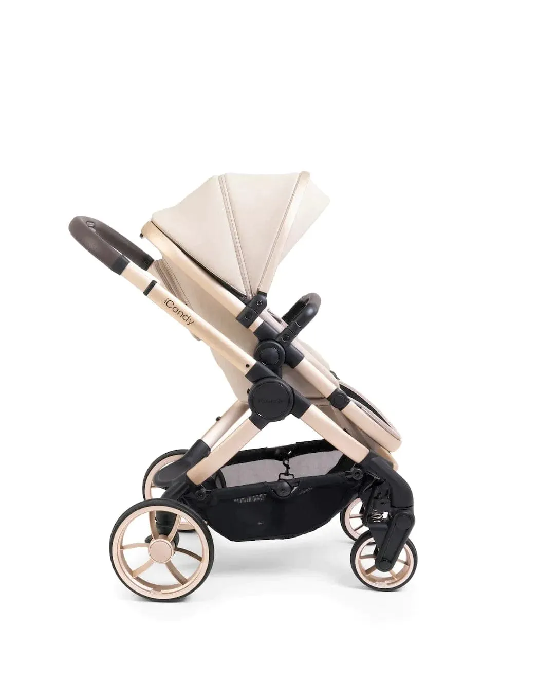 iCandy Peach 7 Cybex Cloud T Complete Travel System Bundle - Biscotti/Cozy Beige