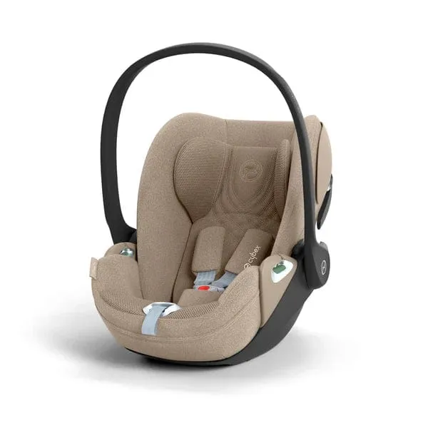 iCandy Peach 7 Cybex Cloud T Complete Travel System Bundle - Biscotti/Cozy Beige