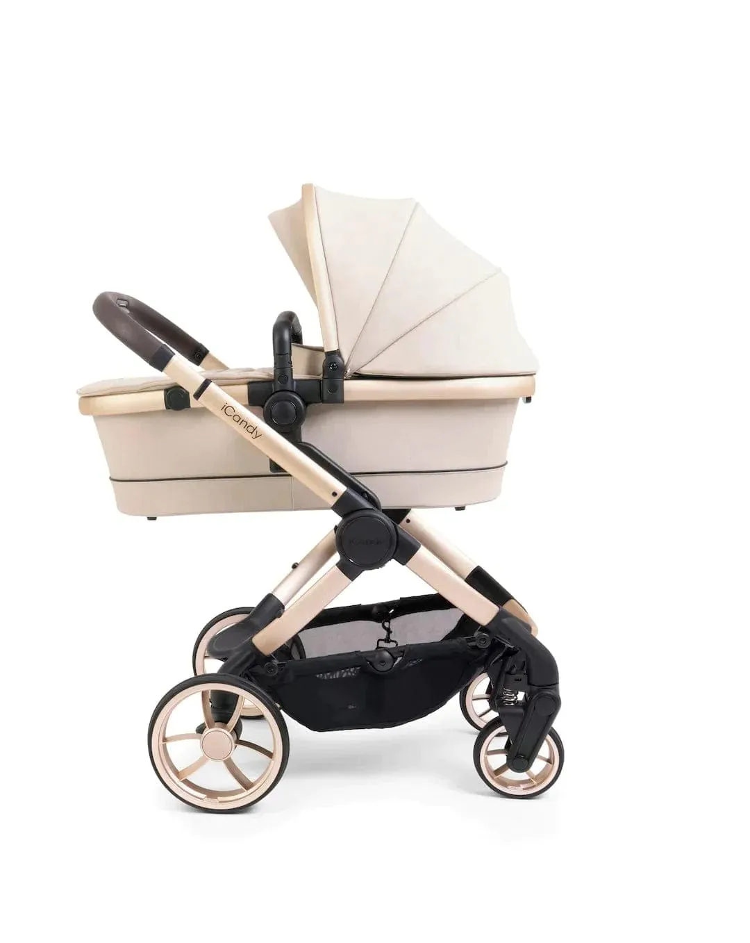 iCandy Peach 7 Cybex Cloud T Complete Travel System Bundle - Biscotti/Cozy Beige