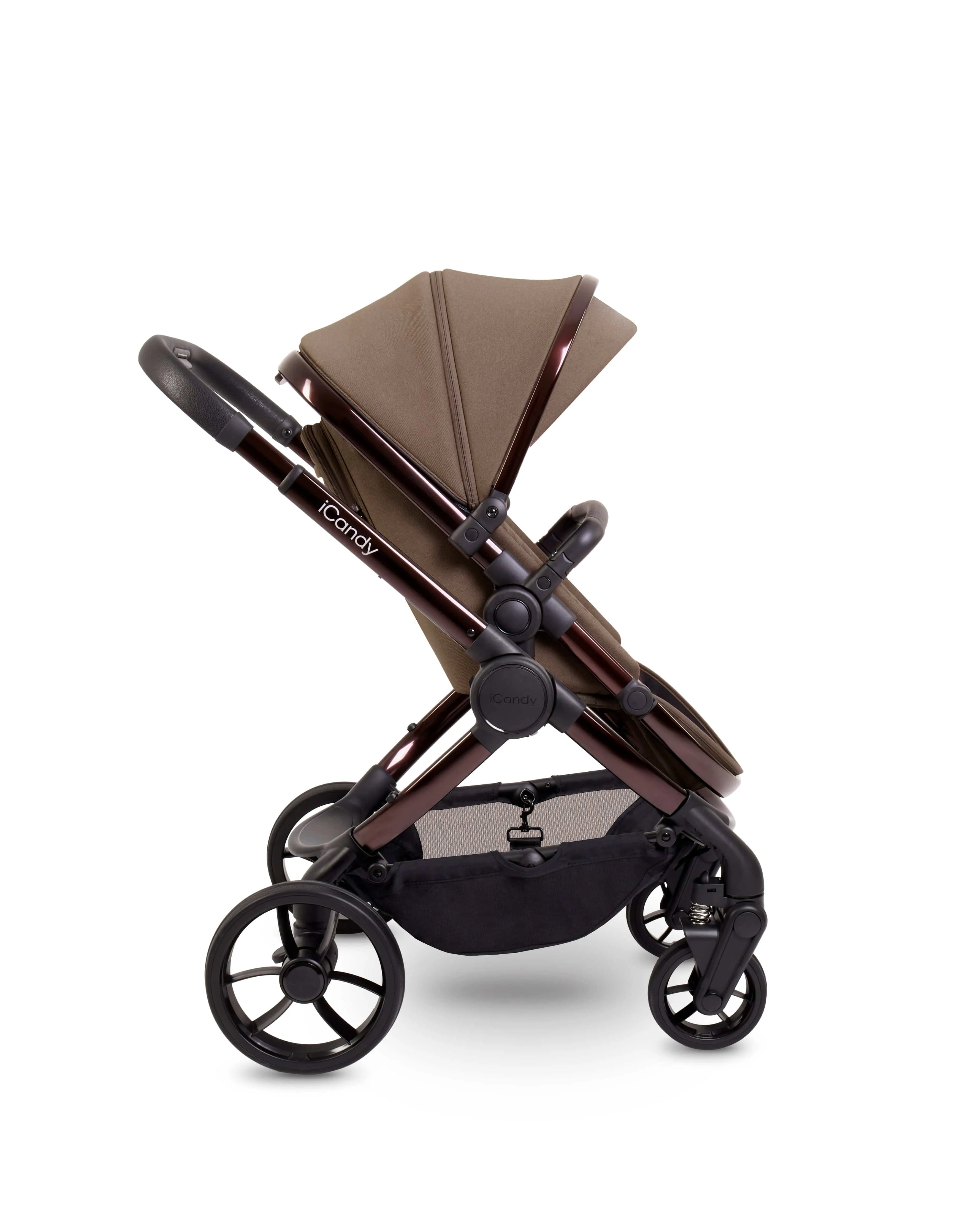 iCandy Peach 7 Cybex Cloud T Plus Complete Travel System Bundle - Coco/Cozy Beige