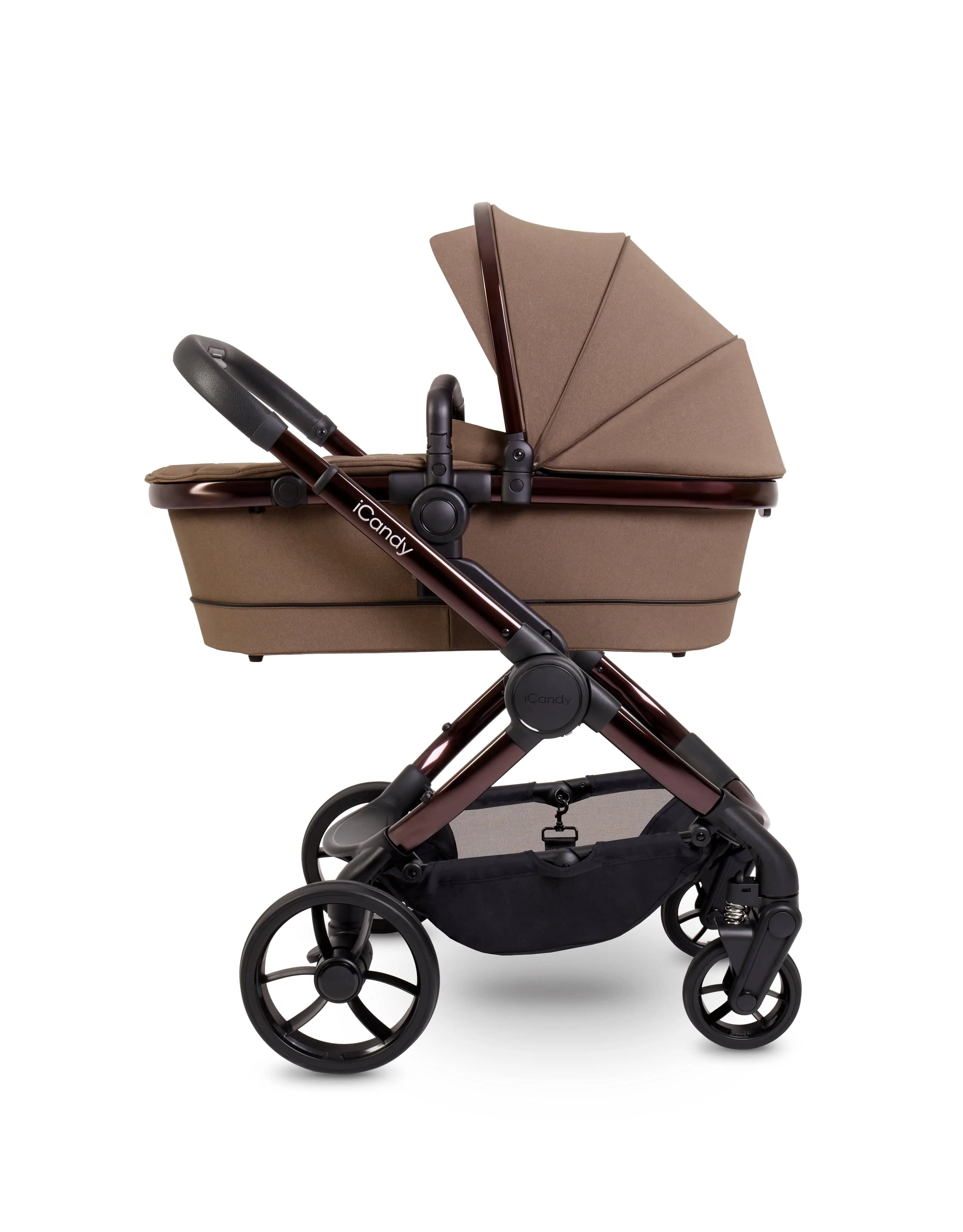 iCandy Peach 7 Cybex Cloud T Plus Complete Travel System Bundle - Coco/Cozy Beige