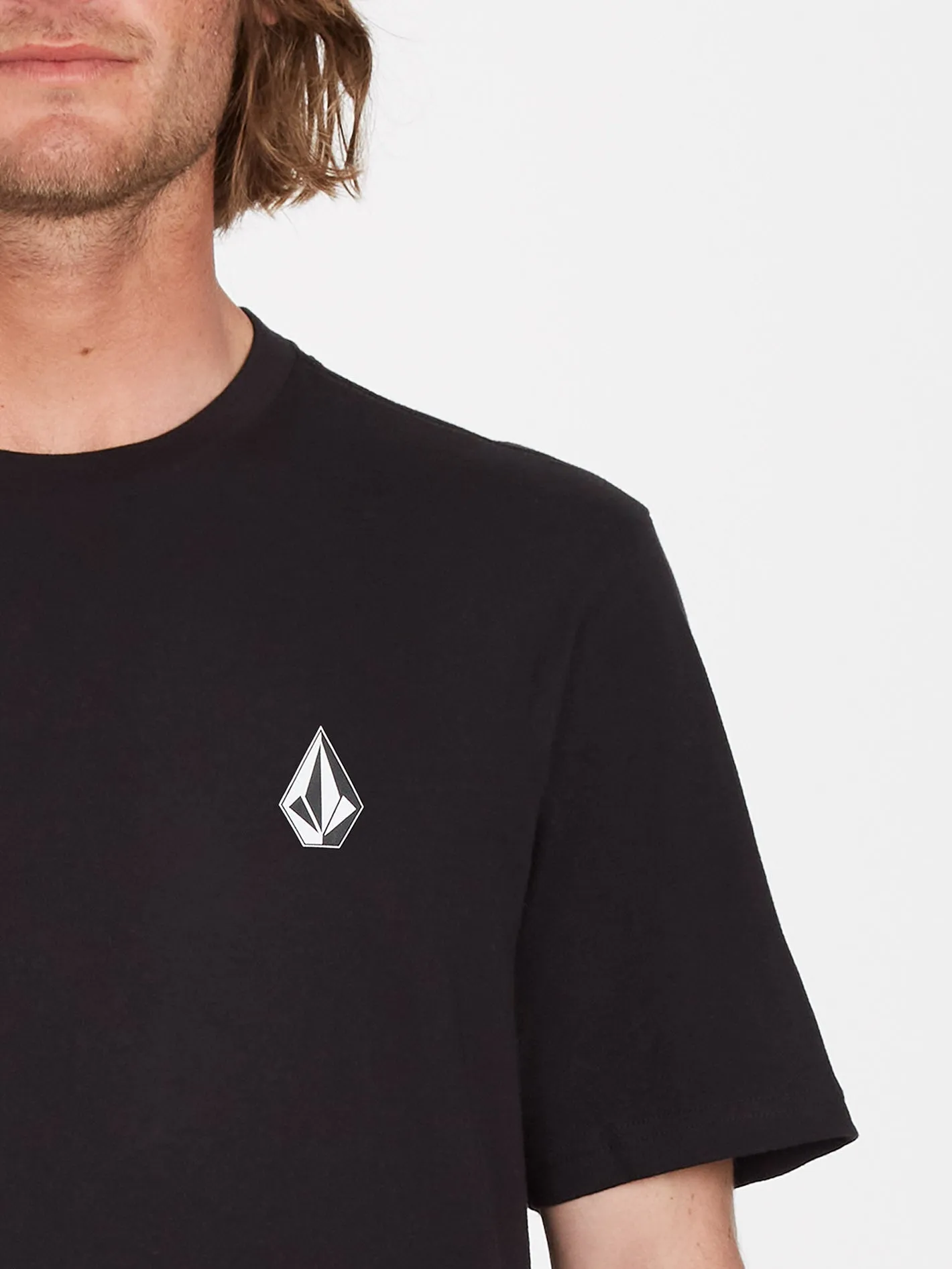 Iconic Stone T-Shirt - BLACK