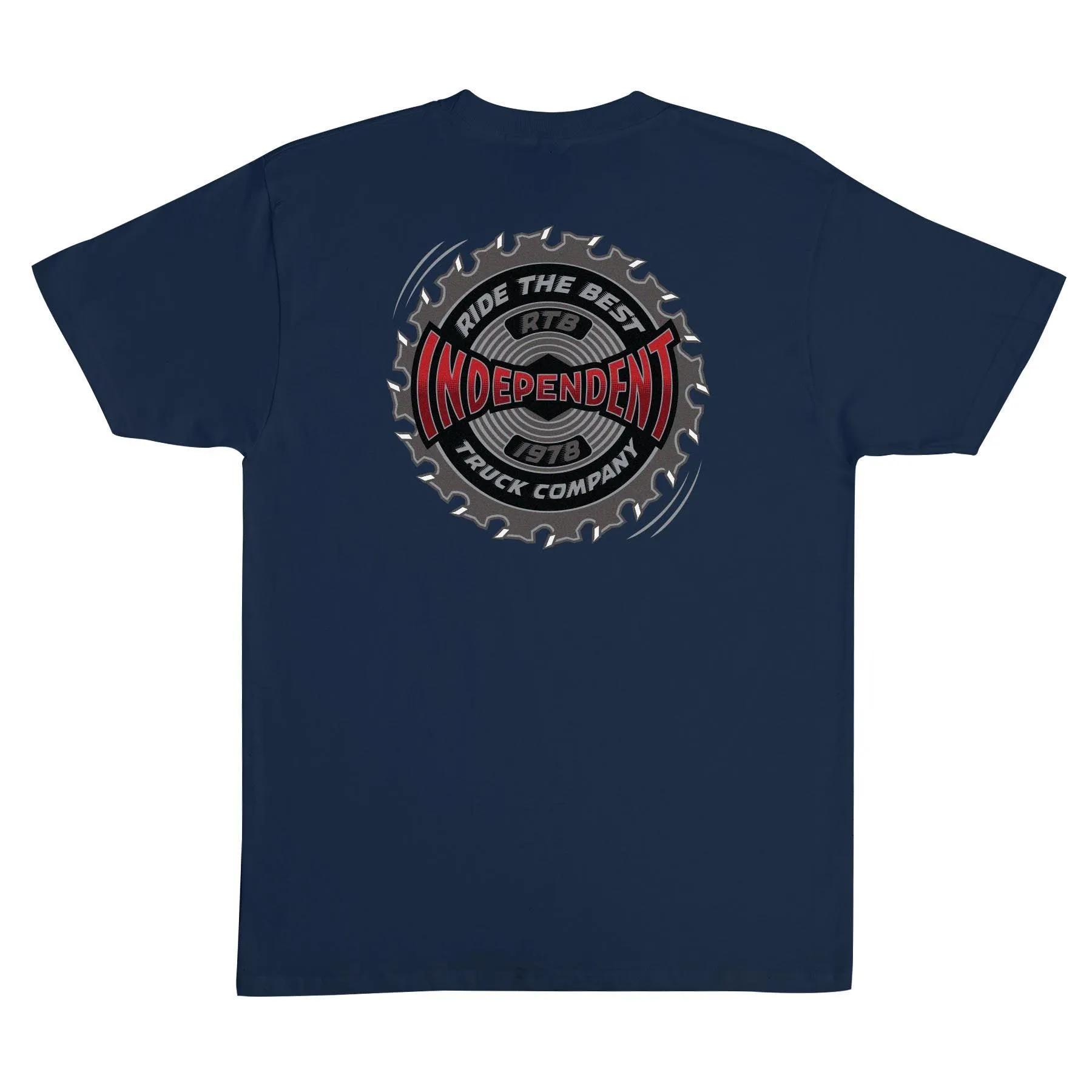 INDEPENDENT Buzzsaw Tee Navy