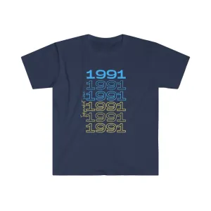 'Independent Since 1991' Unisex Softstyle T-Shirt