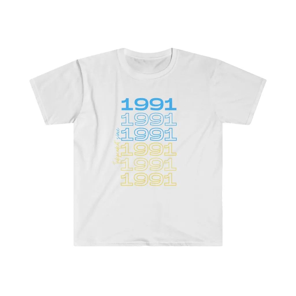 'Independent Since 1991' Unisex Softstyle T-Shirt