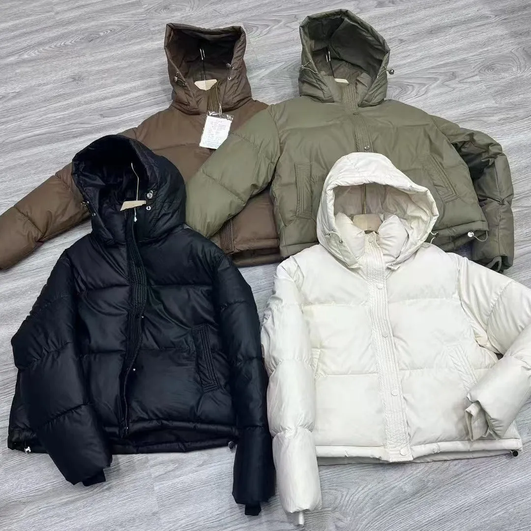 Insulated Water-Resistant Puffer Jacket for Women