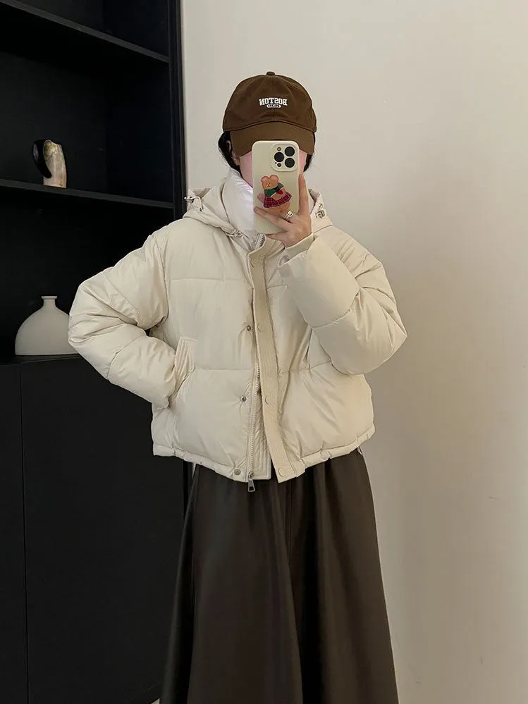 Insulated Water-Resistant Puffer Jacket for Women