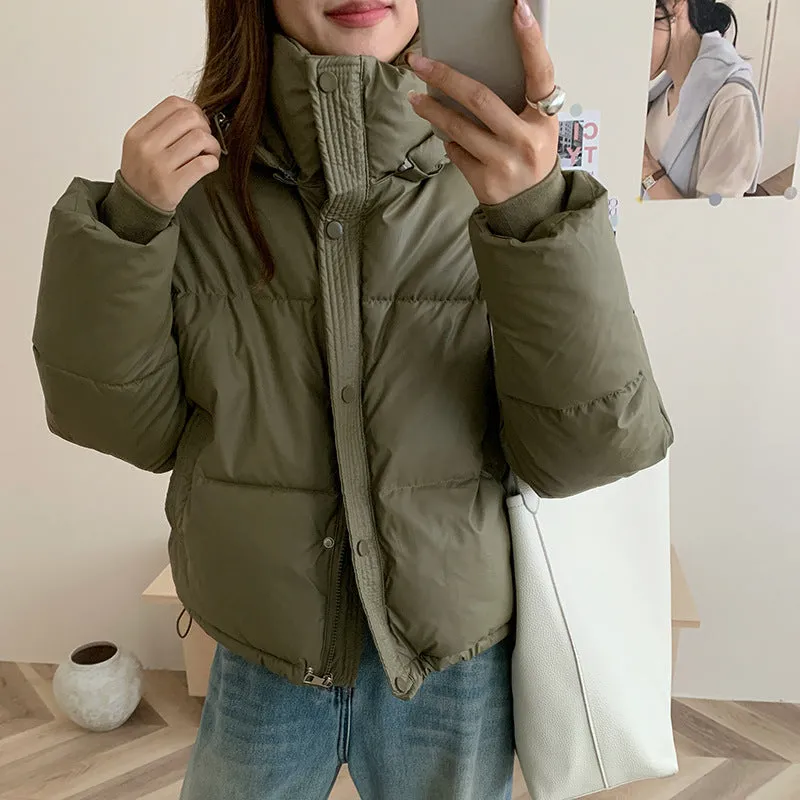 Insulated Water-Resistant Puffer Jacket for Women