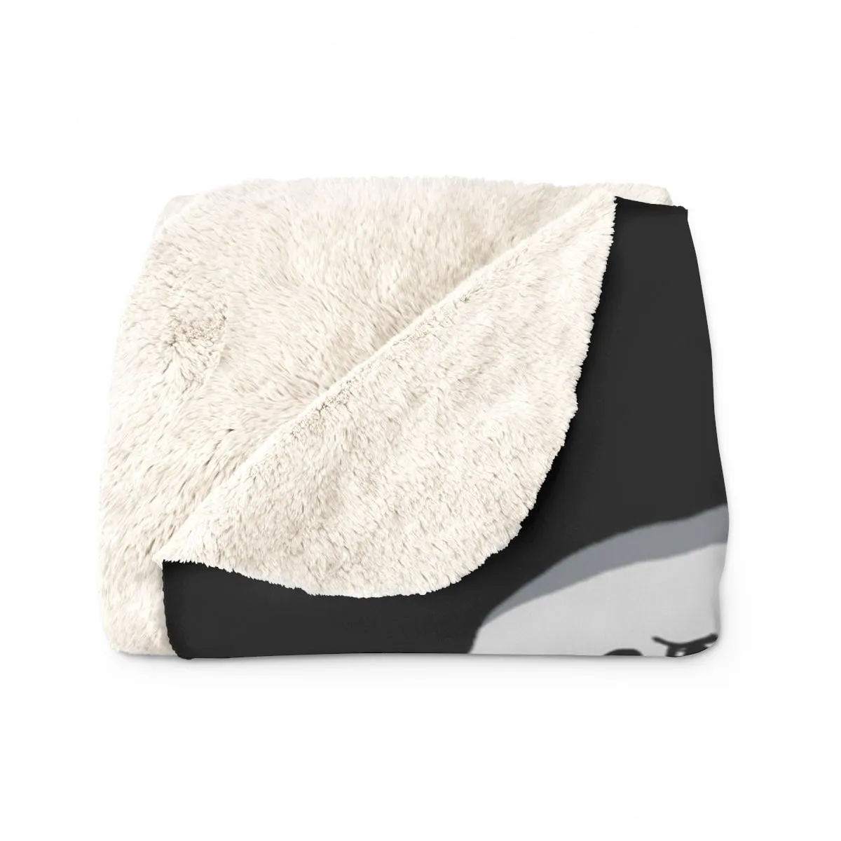 Invisible Squatters Sherpa Fleece Blanket