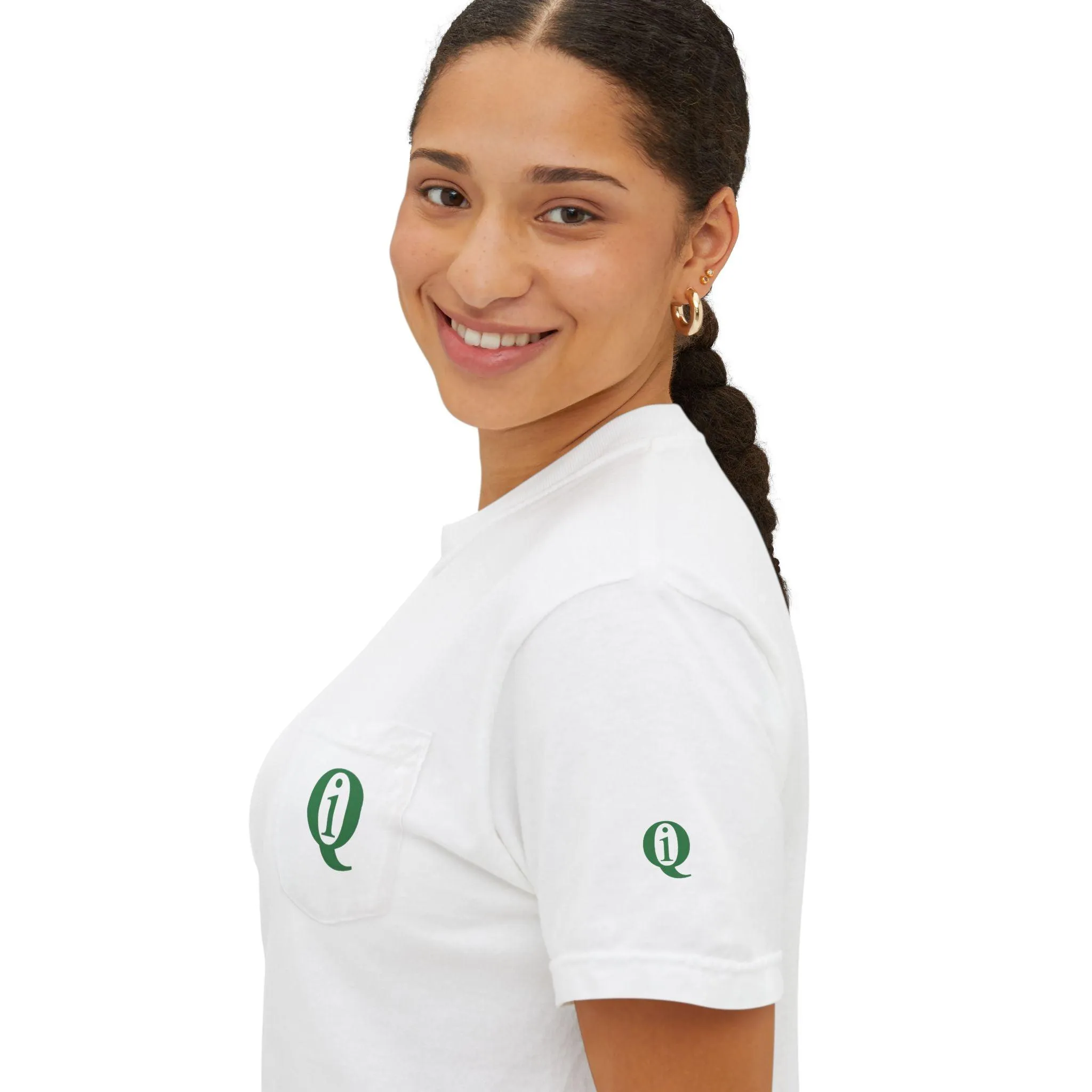 IQ Fashion | Unisex Garment-Dyed Pocket T-Shirt